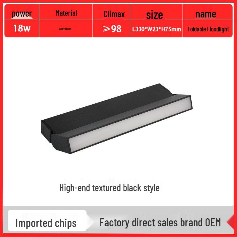 Ultra-Thin Magnetic Track Light for Rooms and Hallways