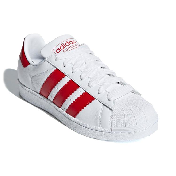 adidas Superstar 'Enlarged Stripes Scarlet' Men's BD7370