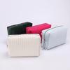 Large Capacity Velvet Cosmetic Bag Toiletry Bag Convenient Travel Toiletry Bag
