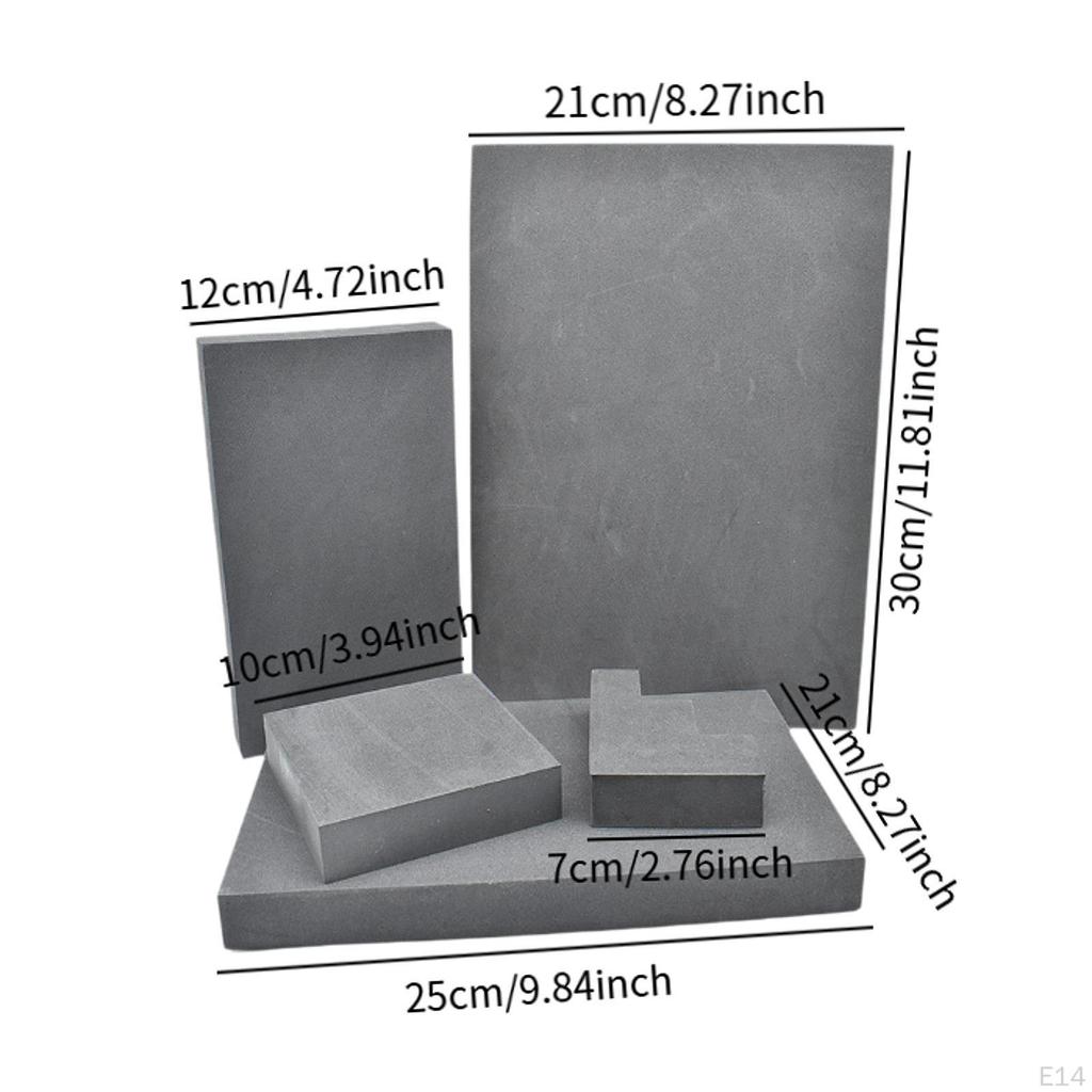 5 Geometric Foam Blocks for Photography, Ideal Product Photography. Accessories