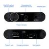 Portable HiFi Headphone Amplifier Amp 3.5mm Headset Amplifier Two-Stage GAIN