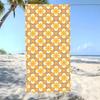 Quatrefoil Pattern Towel Beach Towel Oversized Super Absorbent Soft Swim Beachtowels For Men, Women