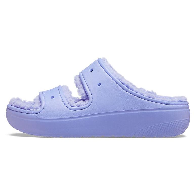 Crocs Classic Fuzzy Slippers Унисекс Тапочки Фиолетовый 207446-5PY 37-38