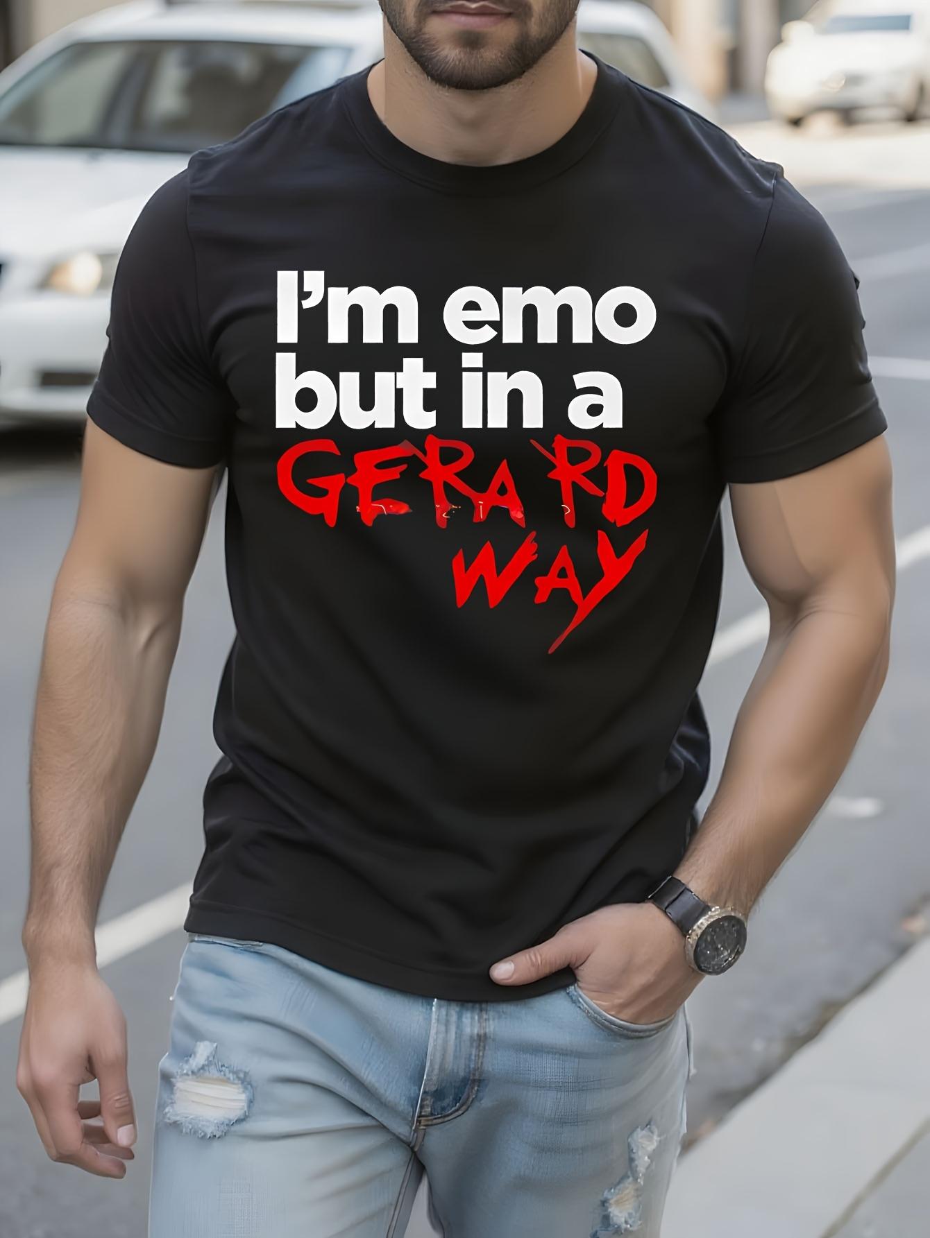 My Chemical Romance Gerard Way Funny Graphic Tshirt - I m... XXXL