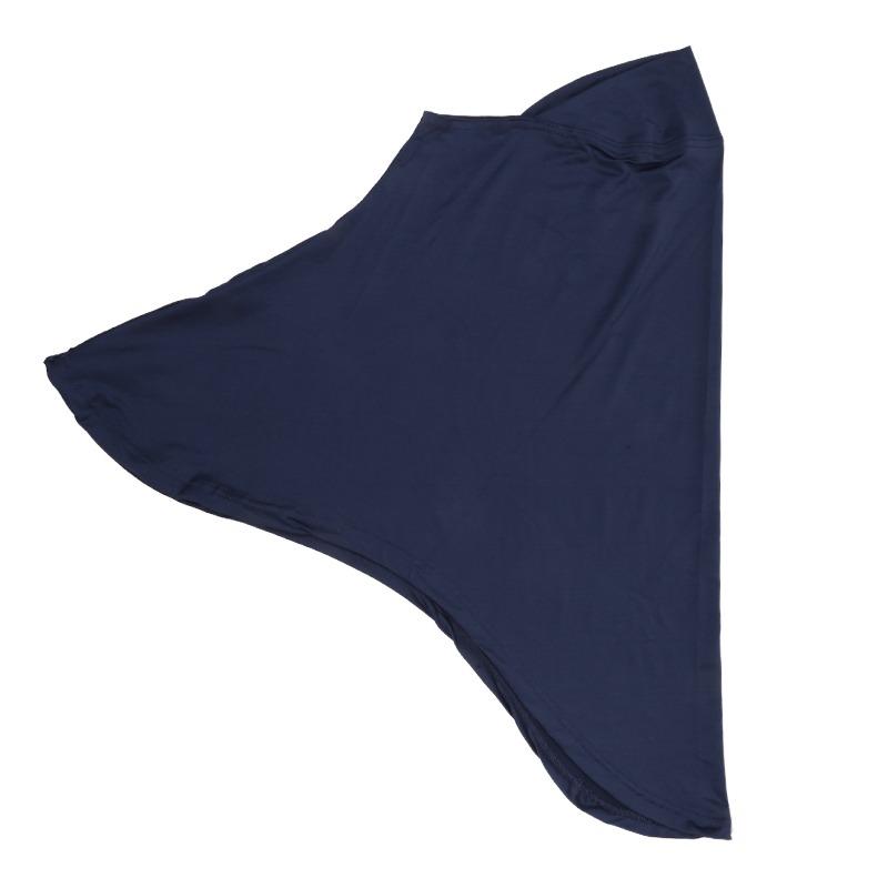 Solid Color Simple Muslim Underscarf Women Veil Hijab Comfortable Breathable Casual Ramadan Islamic Head Scarves Turbans