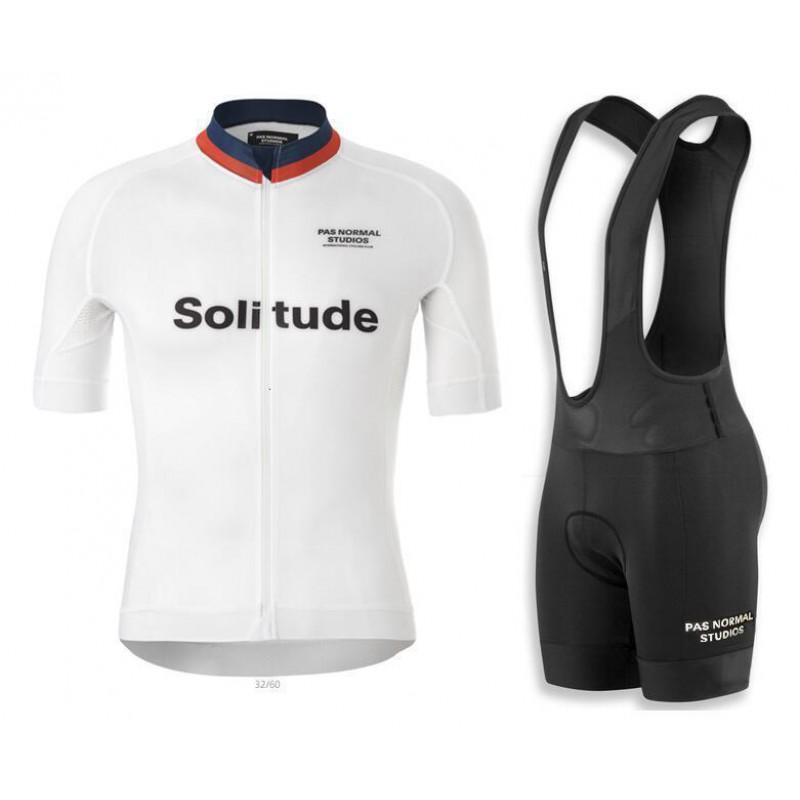 Men Women Cycling Jersey Bib Shorts Set Milk Silk Breathable Quick Dry Bike Apparel