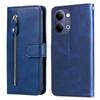 Portemonnaie-Hülle für vivo - Leder/PU, Blau