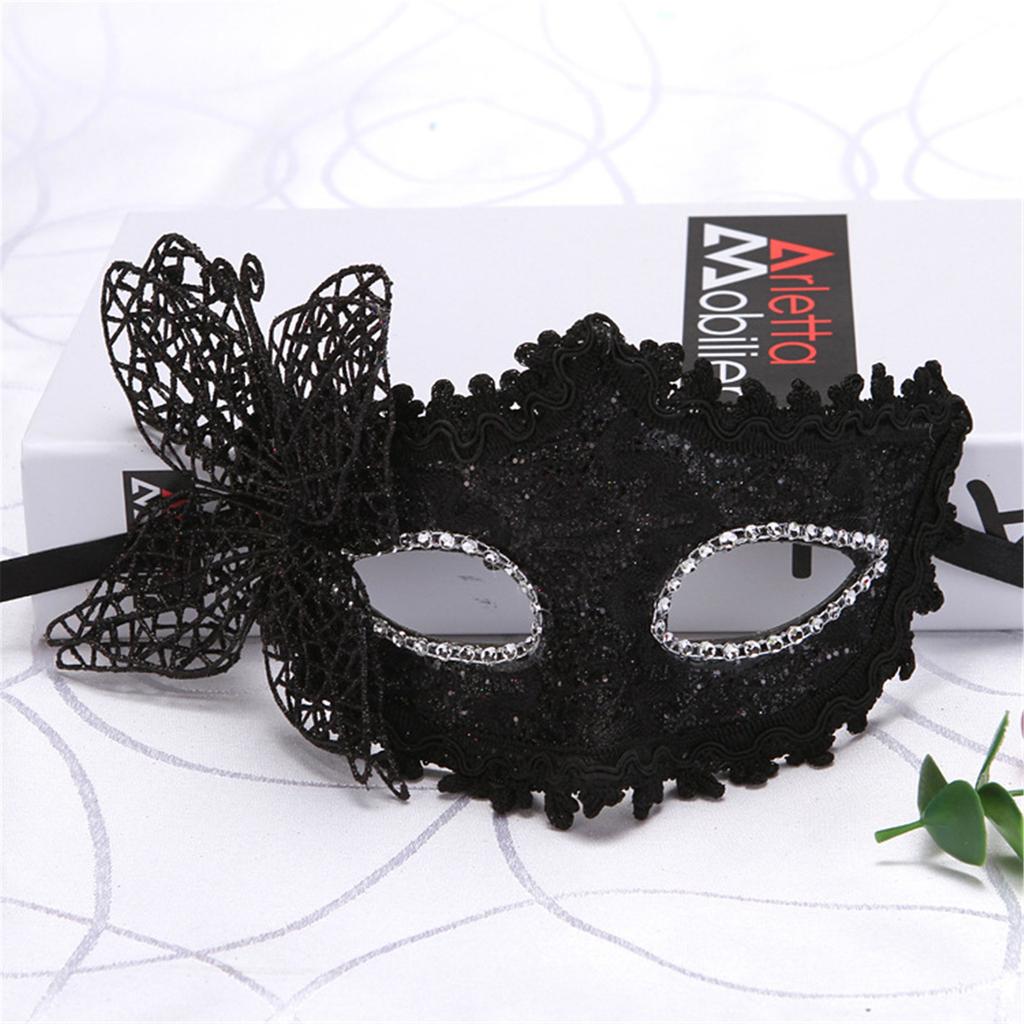 2026 NEW Side Butterfly Masquerade Mask New Fashion Half Face Eye Mask Party Makeup Ball Venetian Party Mardi Gras Mask