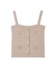 RENEJ Tweed Sleeveless Knit