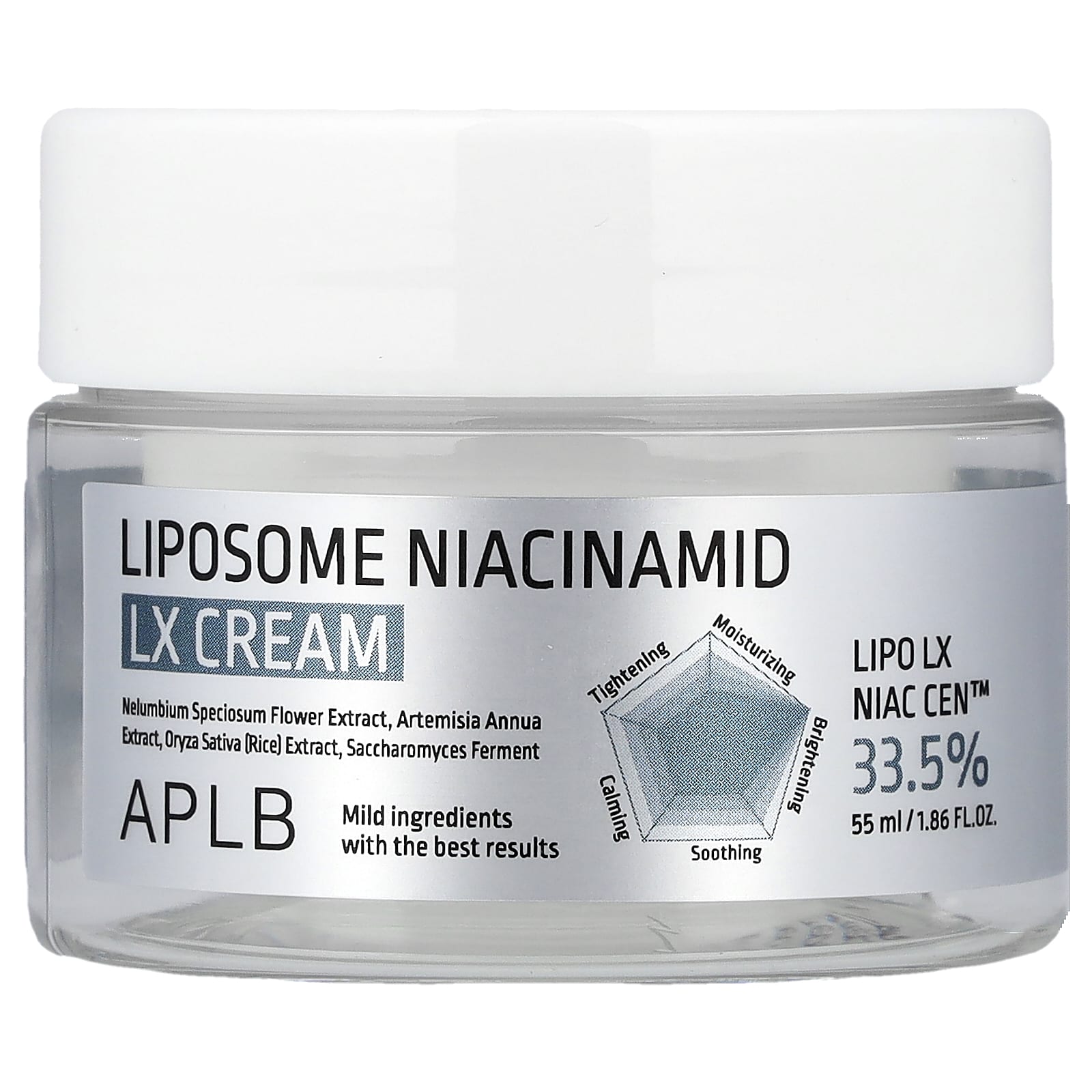 

APLB, Liposomal Niacinamide LX Cream, 55ml (1.86 fl oz)