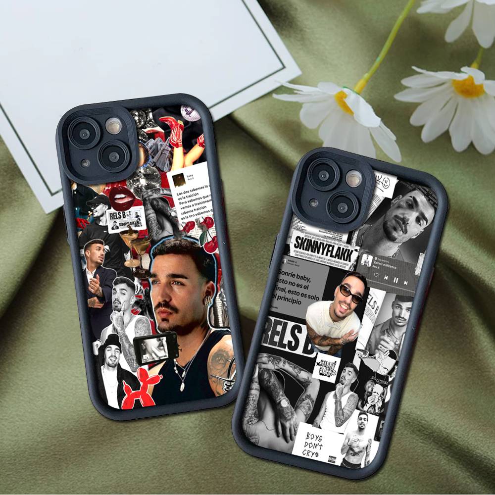 Singer R-Rels B Albums Phone Case For iPhone 17 16 15 14 13 12 11 Pro Max Anti Drop Soft Cover