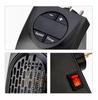 Electric Wall Heater Mini Portable Plug-in Personal Space Warmer Adjustable Thermostat Heating