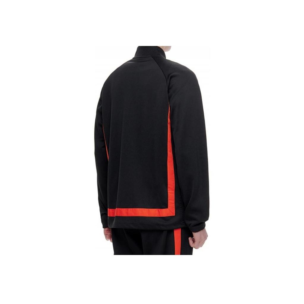 Adidas Originals Trefoil Warmup Track Top Men Jacket Black Orange GK0650
