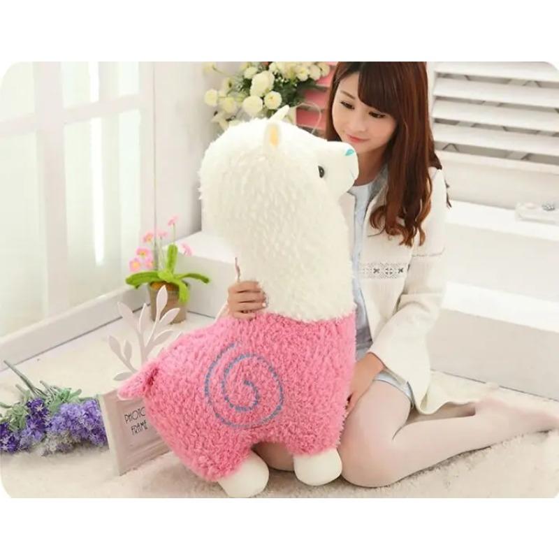 Large 65cm Lovely Cartoon Alpaca Plush Toy Soft Doll Hug Pillow Toy Gift