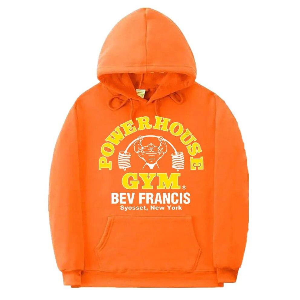 Powerhouse Gym Harajuku Geek Funny Hoodie Unisex Women Fashion Casual Loose Sweatshirt Long Sleeves Crewneck Unisex Cotton Hoodies