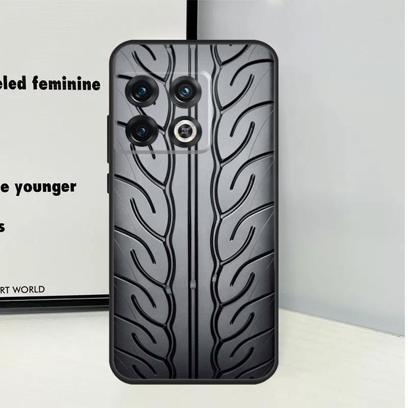 

Black Tire Tyre Tread Texture Case For OnePlus 12R 10T 9R 10R 12 11 9 10 Pro OnePlus Nord 2 2T CE 3 Lite N20 N10 Cover OnePlus 9