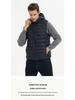 Men's Winter Hooded Down Cotton Vest Waistcoat