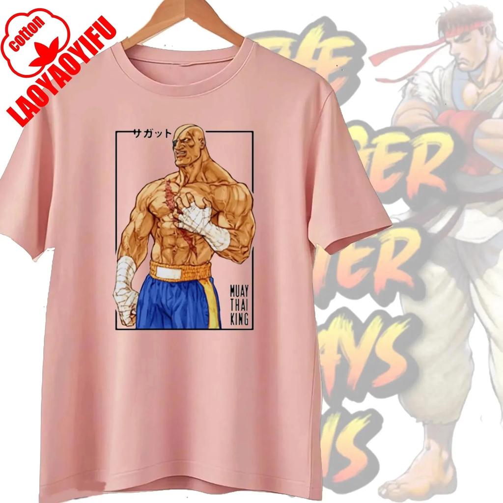 Novelty Street Fighter Select Classic Vintage Essential TShirt Short Sleeve Tees Boyfriend Fashion Clothes Women Men Streetwear