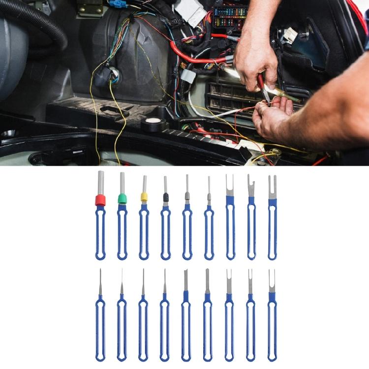 Multipurpose Automotive Terminal Removal Set, Electrical Pin Extractor Release Puller Kit Tool for Car Connector Service