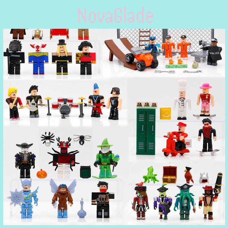 Působivý Roblox Herní Postava Příslušenství Mini Akční Figurka Panenky Pro Děti Vánoční Dárek Hračka