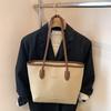 Popular retro bag women's large capacity 2025 new spring casual messenger bag portable bucket bag