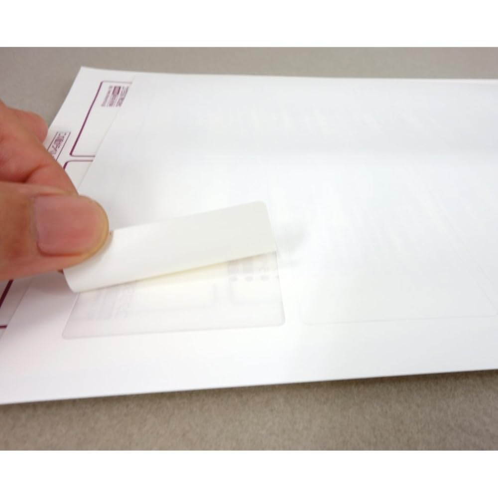 Kokuyo LBP-WP6910N Color Laser Color Copy Water Resistant Labels, 10 Sides, 20 Sheets