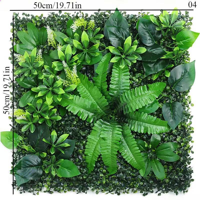 3D Bionic Plant Wall Decor - Indoor/Outdoor Artificial Greenery & Flowers