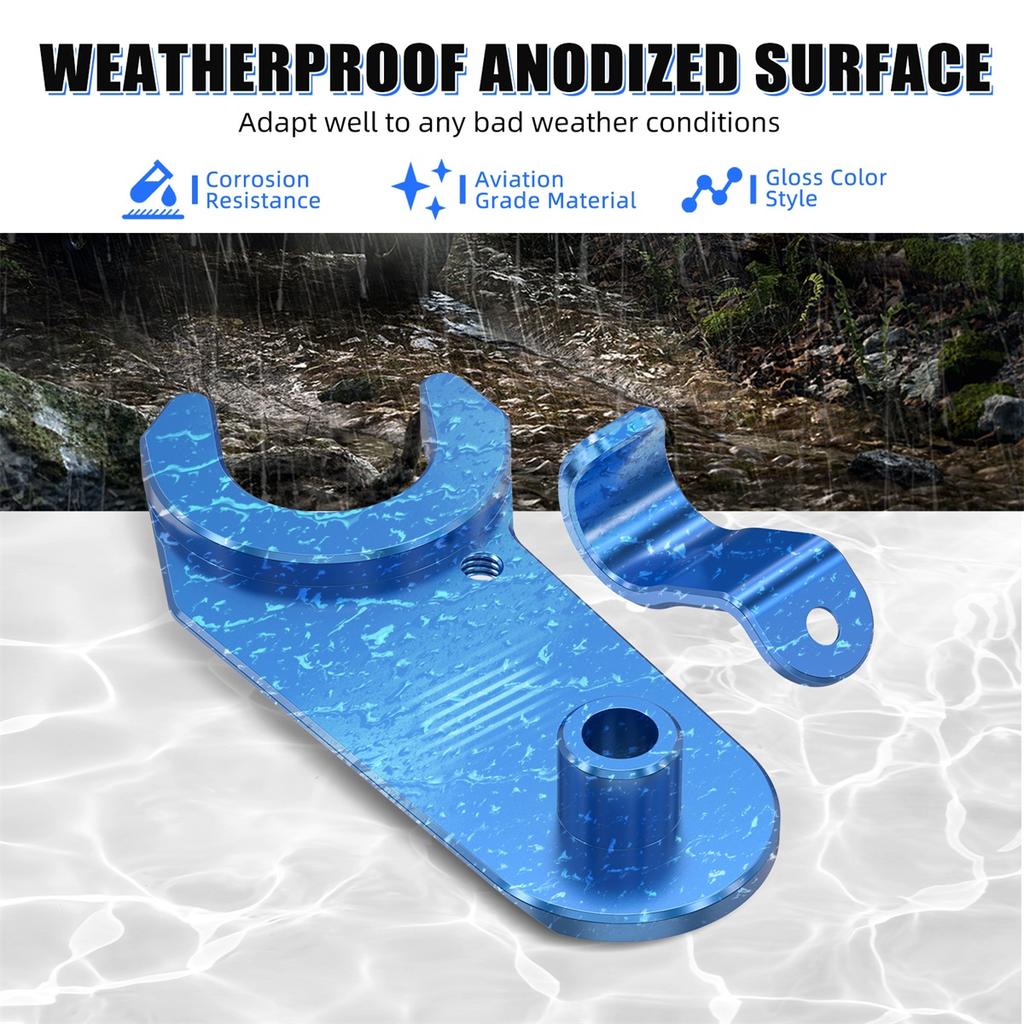 NICECNC For Yamaha YFZ450R YFZ450RSE YFZ450X Spark Plug Boot Hold Down Bracket Mount ATV Accessories Replace 2S2-11190-21-00