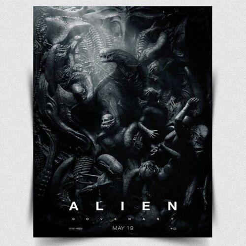 Alien Covenant METAL SIGN PLAQUE Retro Film Movie Advert poster print man caveAluminum 20x30cm（7.8x11.8inch）
