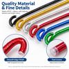 10 Colors Belly Dance Performance Stick 60cm Out Dancing Hand Cane Stick  for Dance Accessories