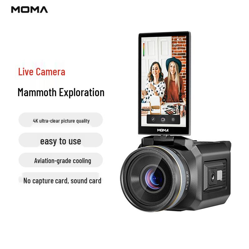 Mammoth 4K Smart Camera: Dedicated Live Broadcast Equipment for Selling Goods