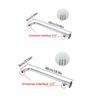 Durable Bathroom Accessories with Base Shower Extension Arm Sprinkler Head Rod Shower Head Extension Pipe Wall Mounted