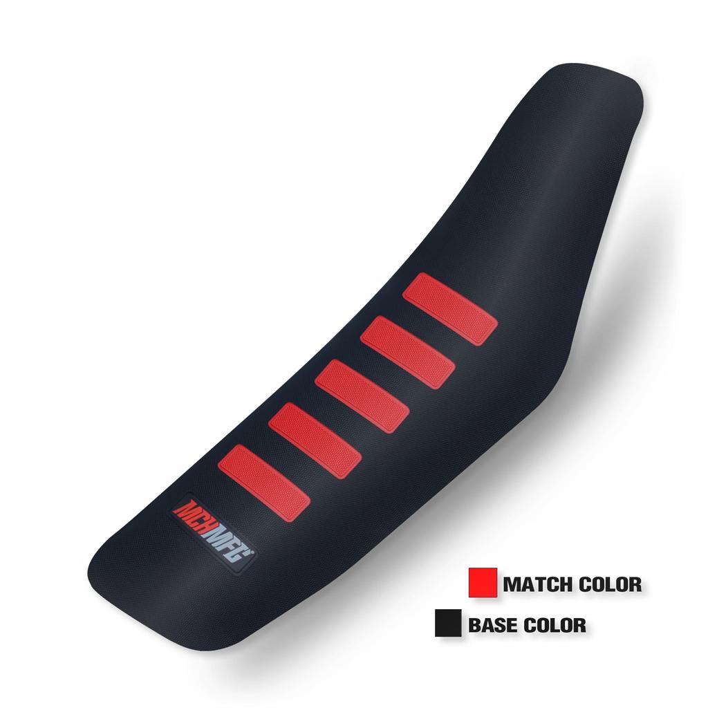 MCHMFG Rib Ribbed Gripper Seat Cover in Waterproof Set Protection Antislip Upset Apply to For SXF EXC KXF CRF YZF WR TC TE
