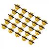 Exterior Body Side Moulding Retainer Side Yellow 25pc