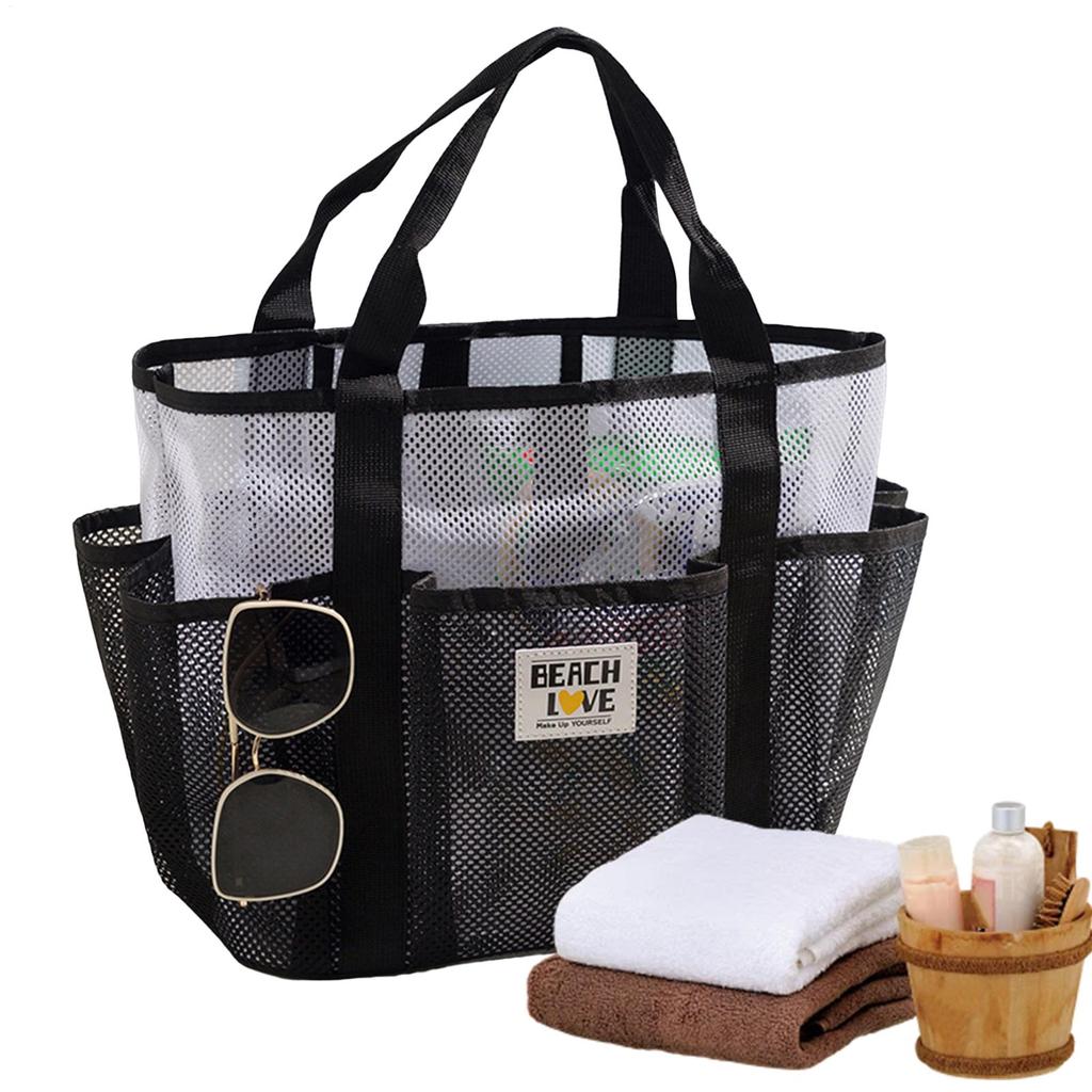 Reusable Shopping Grocery Bag Large Lightweight Multi Functional Quick Dry Tote for School Travel Picnic Family Gym Vacation