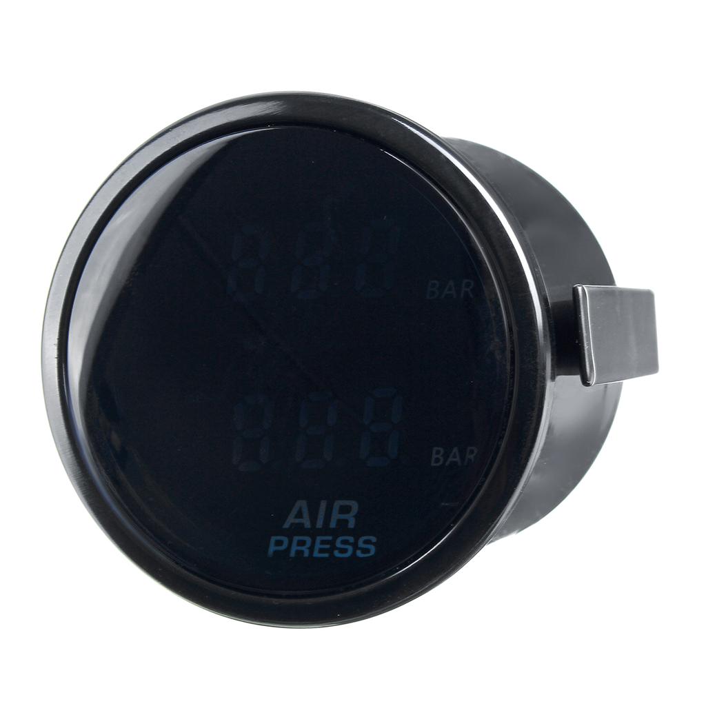 Buy 2Inch 52mm Dual Air Suspension Gauge Air Ride Air Pressure Gauge ...
