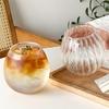 Round Glass Iced Coffee & Soda Cup Set