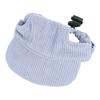 Cappellino da Baseball per Cane in Morbido Tessuto a Coste Visiera Precurvata Gatto Visiera da Esterno Viaggio all'Aperto in Spiaggia