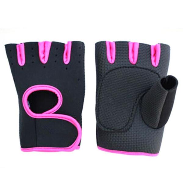 

Женщины Мужчины Половина пальцев упражнения тренажерный зал перчатки Спорт подъем фитнес протектор руки xl