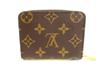 Authentic LOUIS VUITTON Monogram Brown Leather Zippey Coin Purse #a932  Refurbished