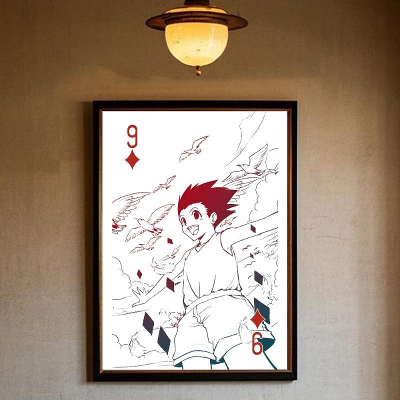 

Hunter Hunter Poster HD art sticky wall waterproof home living room bedroom bar aesthetic decoration 21cm×30cm NoFrame