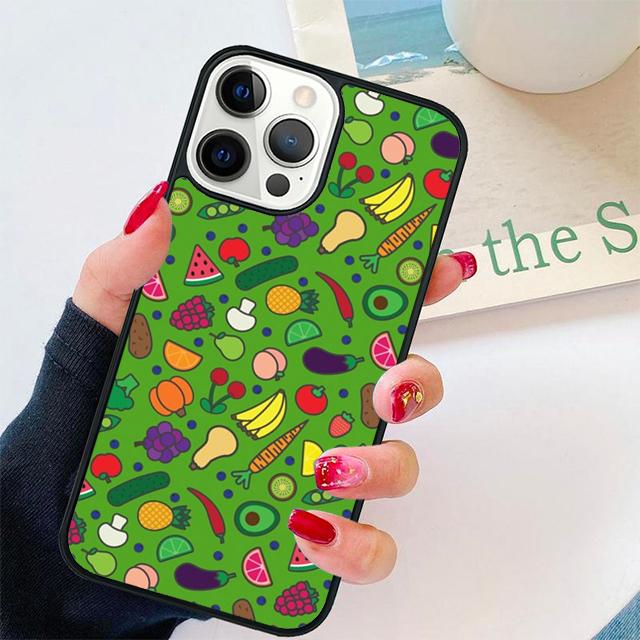 

Vegan Vegetables Veggies Coque Shell For iPhone 17 Air 15 16 14 13 12 Pro Max 11 Pro Max Plus Phone Case Cover iPhone 11pro max