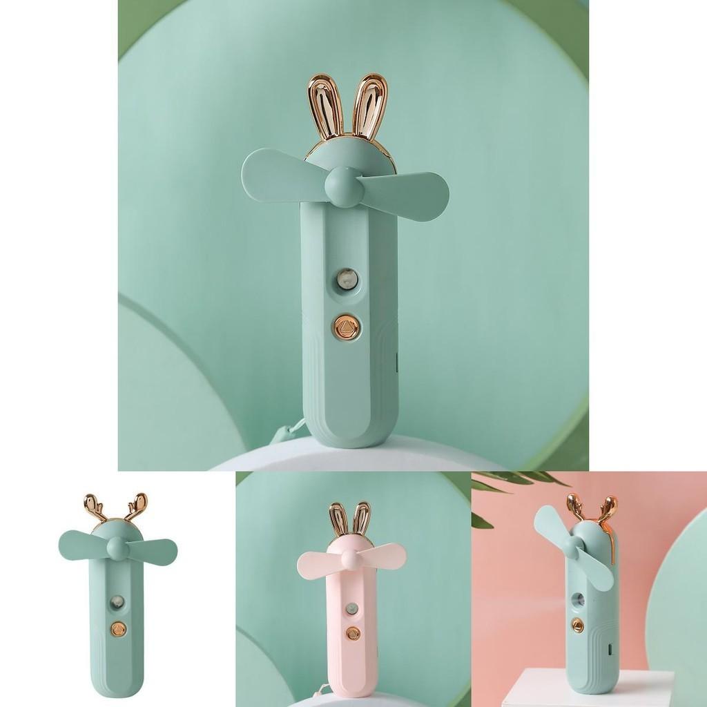 Cute Pet Automatic Spray Fan Mini Usb Humidifier Pocket Fan For Girls