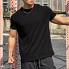 Men's Loose Fit Athletic T-Shirts Summer Crew Neck Short Sleeve Top Outdoor Workout Tee Casual Basic Tops for Daily Life Sports Street