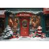 Christmas Candy Toy Store Christmas Tree Gift Theme Banner Background Birthday Party Decoration Photography Background Cloth 5