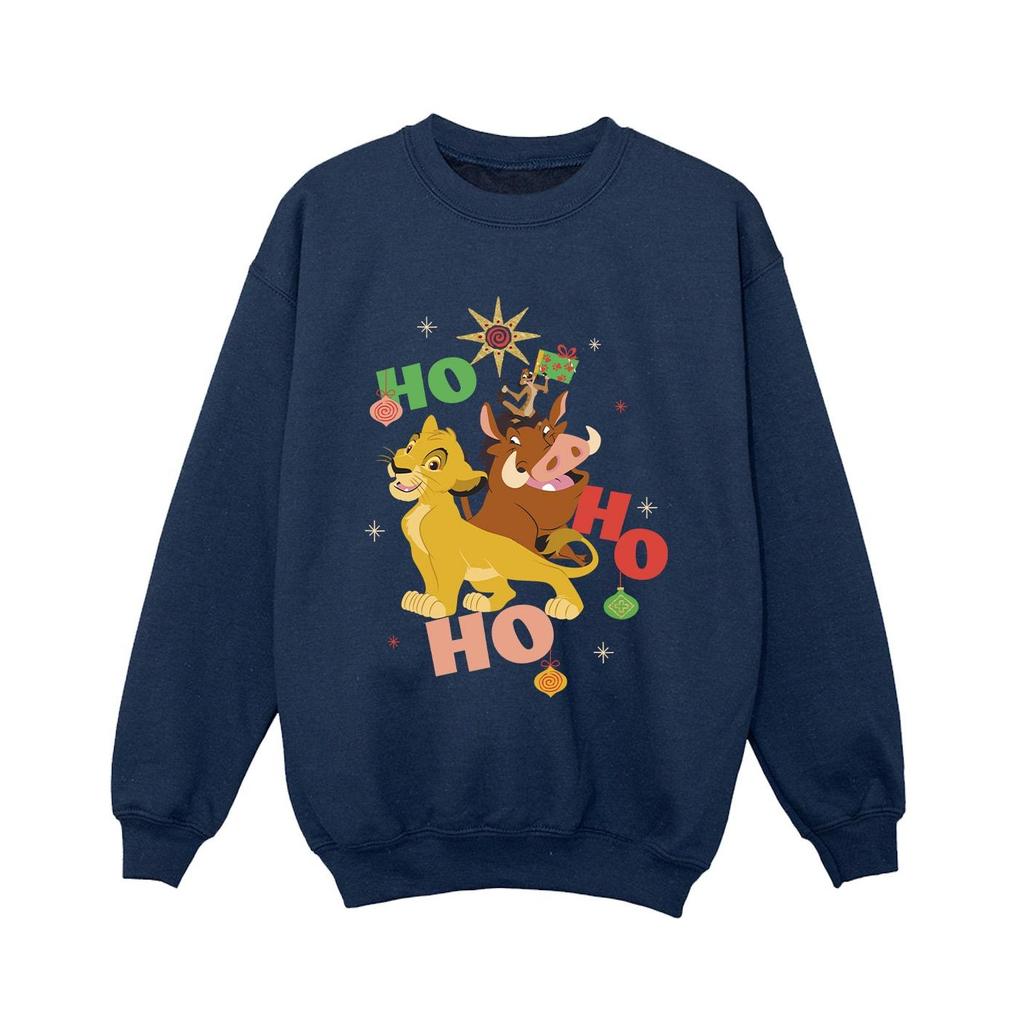 The Lion King Boys Ho Ho Ho Sweatshirt