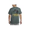 Nike American Letter Print Crew Neck Casual Short Sleeve T-Shirt Men Tops Vintage-Green FN3320-338