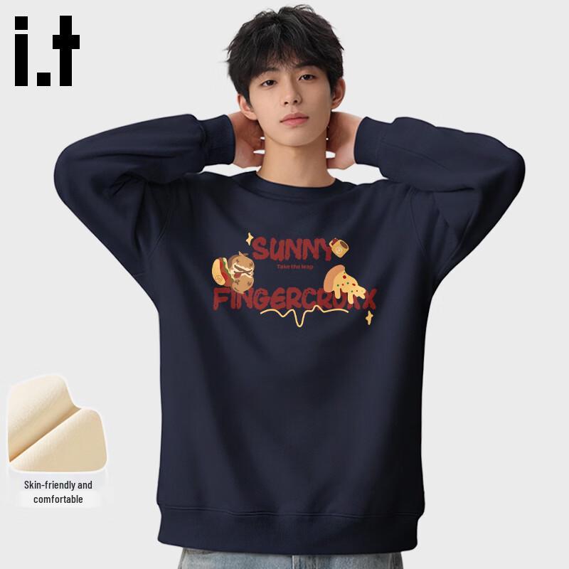 Fingercroxx IT Men's Casual Crewneck Sweatshirt