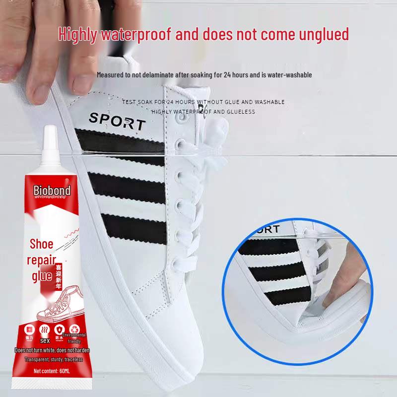 Waterproof Shoe Sole Repair Adhesive for Sneakers and Rubber Shoes