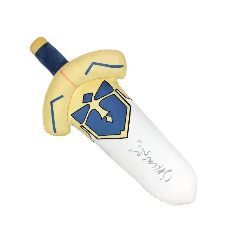 Anime Fate/Grand Order Kawaii Peripheral Throw Pillow Anime Ex Saber Curry Stick Decorative Ornaments Collect Gift Toys